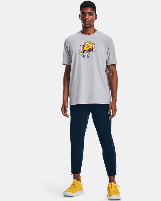 Men's Curry Popcorn T-Shirt, Gray, pdpMainDesktop image number 2